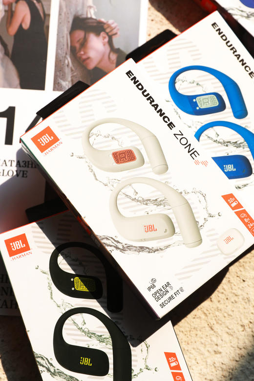 太爱这种感觉了，自降噪运动耳机。户外跑步蓝牙饰品耳机E031588 商品图10