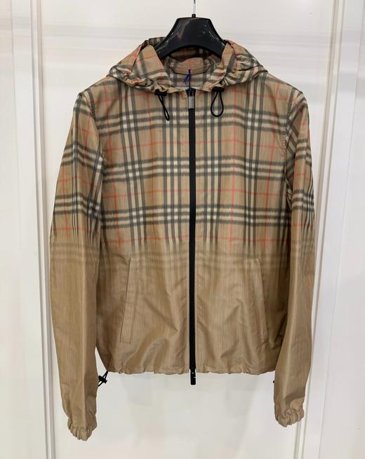 男款格纹连帽外套zh007 商品图0