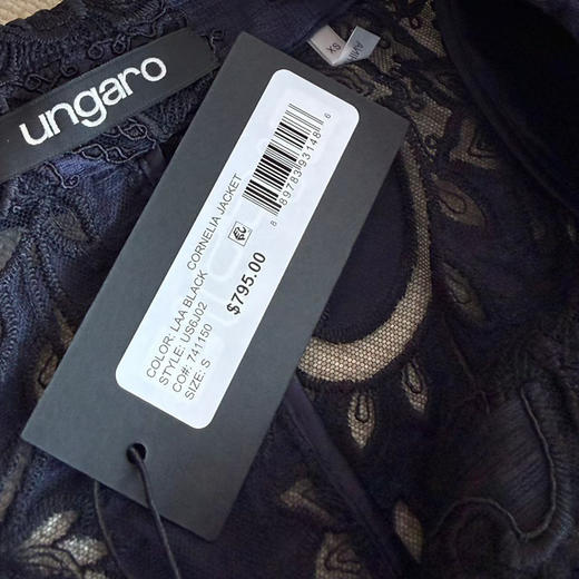ungaro 重工刺绣提花西装外套​​  自己备注号码颜色 商品图10