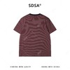 9213SDSA男装2026新款高贵轻奢百搭显瘦撞色条纹刺绣爱心圆领短袖T恤 商品缩略图5