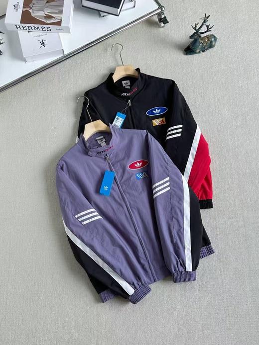 【cyz1】春新款情侣复古运动刺绣立领机车夹克外套！！ 商品图1