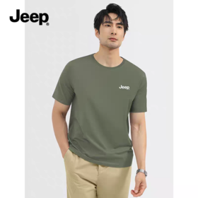 JEEP 79.9元 短袖T恤  (线上线下同时在售不保证有货，活动款不退不换介意勿拍) 661406-TY