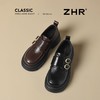 ZHR则则厚底小皮鞋女2025新款英伦风增高单鞋配裙子粗跟JK乐福鞋 商品缩略图7