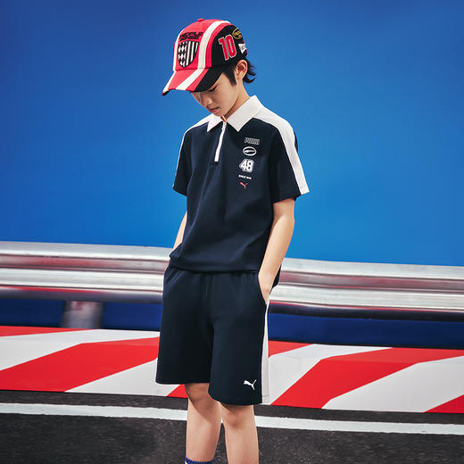 PUMA彪马童装2026夏季新款儿童男童短袖套装Polo衫时尚潮流 商品图1