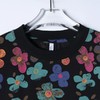 26T140SDSA男装2026新款高贵轻奢时尚简约满印彩色花卉圆领短袖T恤百搭 商品缩略图1