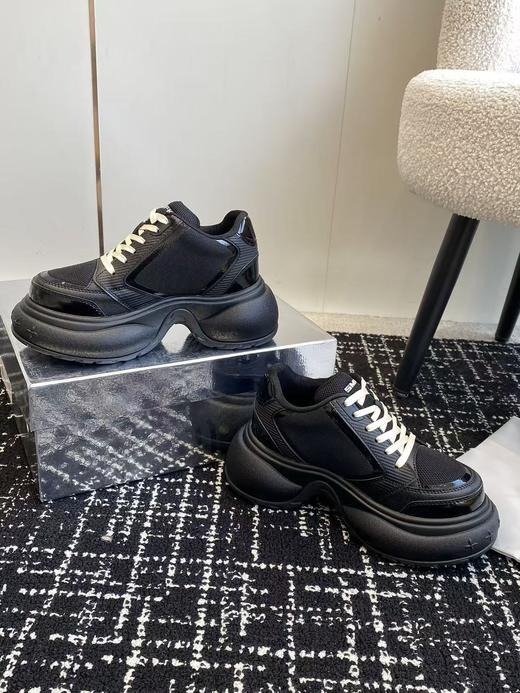 SMFK  涟漪十字花厚底老爹鞋（DBG） 商品图7