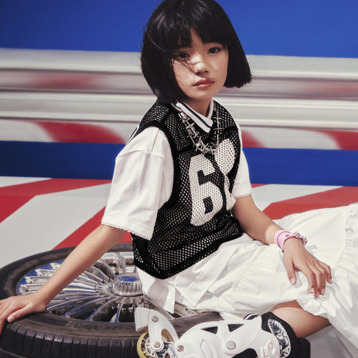 PUMA彪马童装2026夏季新款儿童女童背心简约大气透气舒适 商品图2