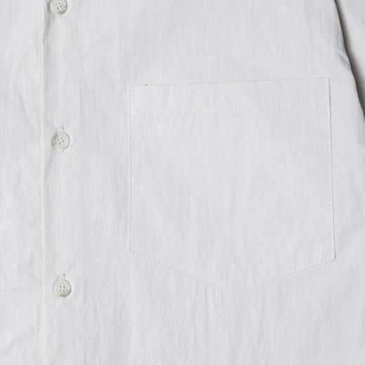 56019SDSA男装2026新款高贵轻奢潮牌简约纯色立领短袖衬衫百搭时尚衬衣 商品图4