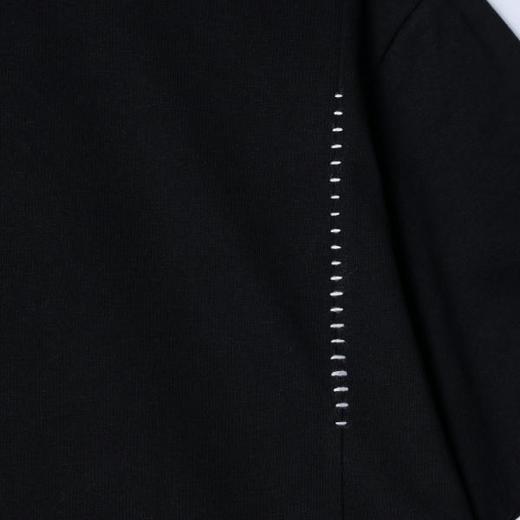 JN3608SDSA男装2026新款高贵轻奢韩版简约明线圆领短袖T恤百搭宽松上衣 商品图2