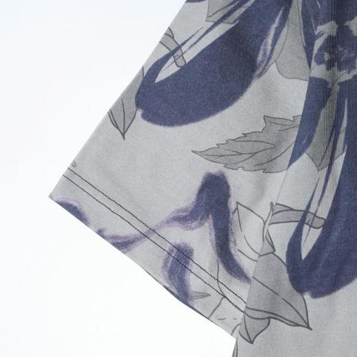 26T177SDSA男装2026新款高贵轻奢时尚花卉满印设计圆领短袖T恤百搭宽松 商品图4