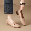 ZHR头层牛皮乐福鞋女2025秋季新款真皮软底舒适妈妈鞋一脚蹬单鞋 商品缩略图9
