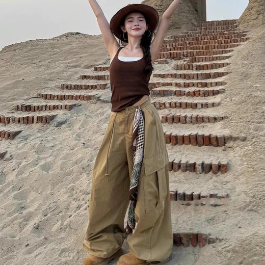 复古花纹丝巾 女系脖高奢感方巾 2026新款搭配衬衫头 巾腰带装饰屁帘 商品图7