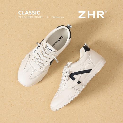 ZHR则则复古超软阿甘鞋德训鞋女鞋2025秋季新款休闲运动鞋小白鞋 商品图0