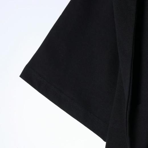 LD809SDSA男装2026新款轻奢韩版简约纯色可拆卸披肩设计圆领短袖T恤 商品图4