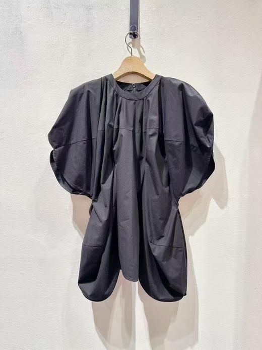 女款褶皱短袖T恤he 商品图0