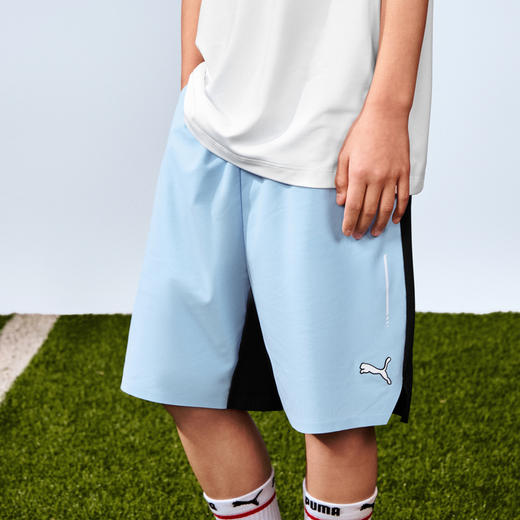 PUMA彪马童装2026夏季新款儿童男童短裤足球训练裤吸湿速干 商品图3