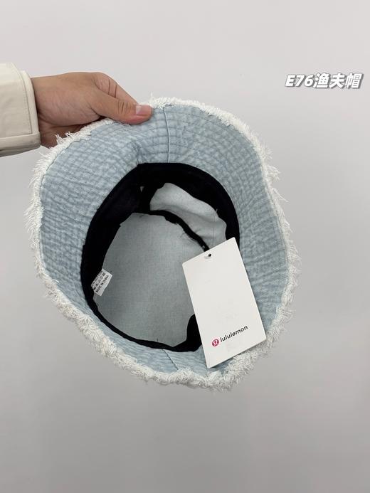 超好看的素颜帽！LULU2026新款情侣款牛仔软顶渔夫帽 商品图7