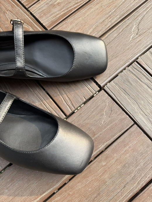 316-4 原材原楦 TB萌萌哒内外全皮 方头搭扣玛丽珍单鞋 适合正常脚和瘦长脚 商品图3