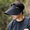 雀说 大檐空顶防晒帽男户外运动遮阳防紫外线帽子4038 商品缩略图0