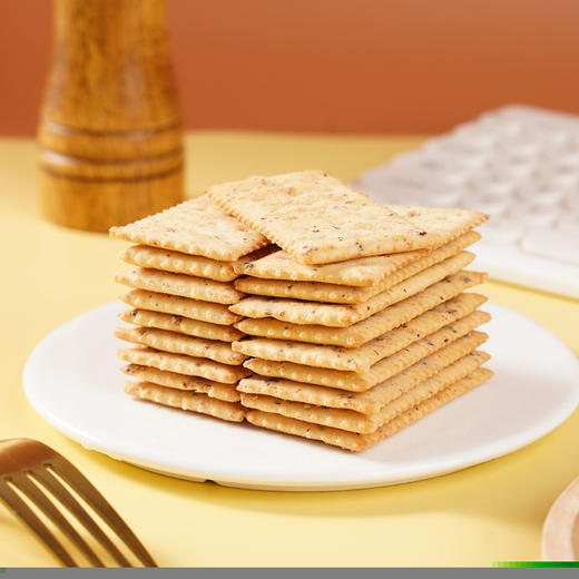 自营（泰利嘉）- 黑松露火腿苏打饼干500g【手提礼盒】 商品图1