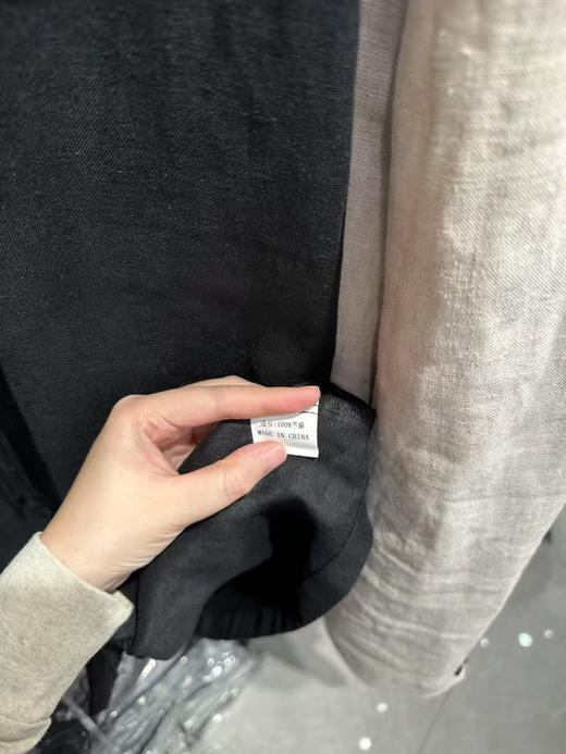 原单新款松紧腰苎麻长半裙（均码90-140） 商品图12