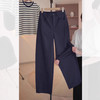 丁摩 藏青色西装弯刀裤女年春秋新款香蕉裤高腰显瘦夏季九分镰刀裤6ZF-932 商品缩略图1