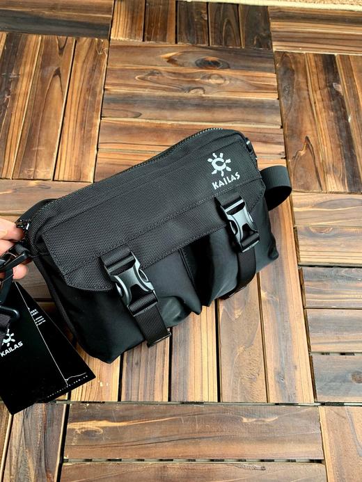 颜值和实用并存！凯乐石KAILAS男士休闲机能尼龙单肩方形包斜挎包 商品图7