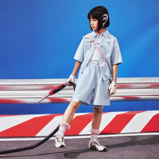 PUMA彪马童装2026夏季新款儿童女童短袖套装清爽舒适时尚 商品图4