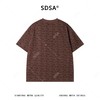 26T197SDSA男装2026新款高贵轻奢美式复古满印撞色圆领短袖T恤百搭时尚 商品缩略图4