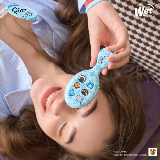 【云优选】美国Wet brush& Pingu合作系列 猪鬃毛顺发梳（拆封使用后不支持7天无理由退换货，介意慎拍） 商品图4