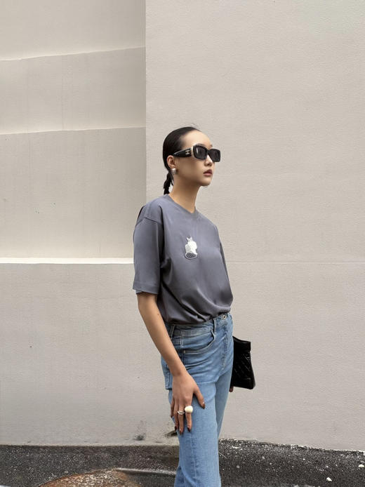 【治愈系】噢蜜ooomeooo防晒猫咪🐱T 商品图6