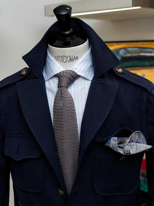 Avino 蓝色 Safari Jacket 商品图5