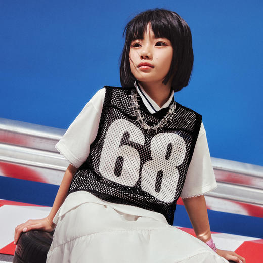 PUMA彪马童装2026夏季新款儿童女童背心简约大气透气舒适 商品图1