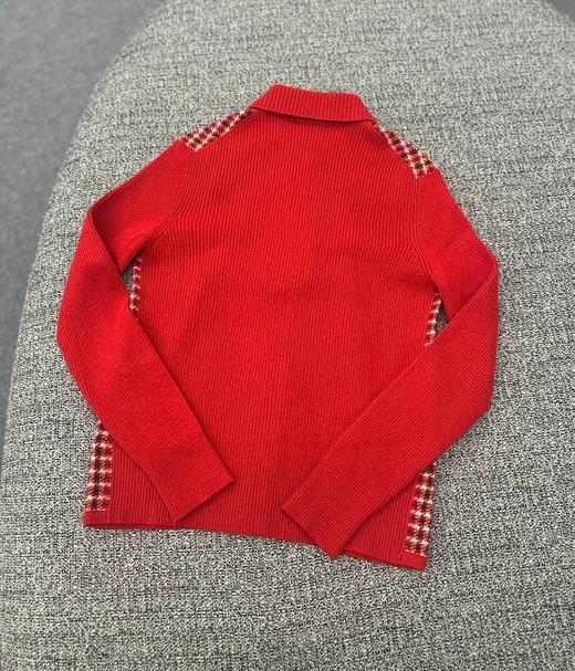 女款有领针织开衫毛衣ho025 商品图1