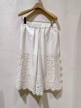 女款镂空休闲长裤ba