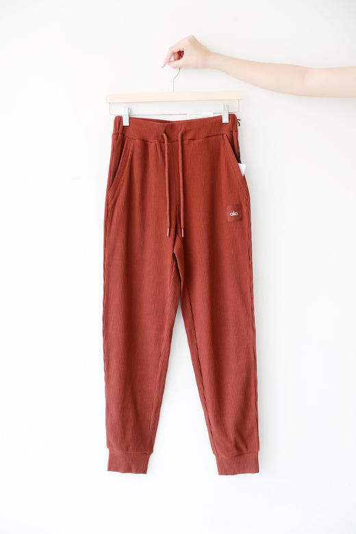 小方标瑜伽套，上衣+裤子一起。肌理感跑步运动瑜伽套装女E031558 商品图14