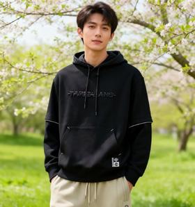 Timberland添柏岚 199.9元 美式 休闲毛圈布连帽卫衣  男款 (线上线下同时在售不保证有货，活动款不退不换介意勿拍) 628034-QS