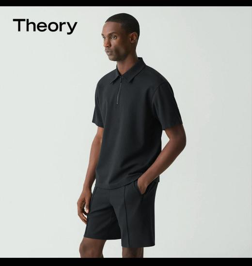 THE0RY粘纤混纺速干弹力Polo衫 TX600 商品图1