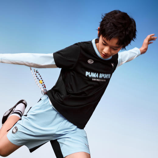PUMA彪马童装2026夏季新款儿童男童短袖T恤轻薄柔软速干 商品图4