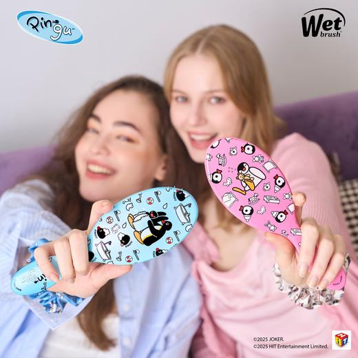 【云优选】美国Wet brush& Pingu合作系列 猪鬃毛顺发梳（拆封使用后不支持7天无理由退换货，介意慎拍） 商品图3