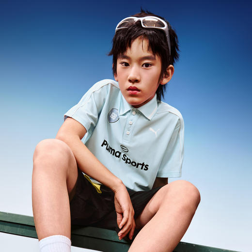 PUMA彪马童装2026夏季新款儿童男童短袖T恤Polo衫运动休闲风 商品图4