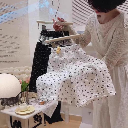 童洛萌女童夏季阔腿裤潮流新款女孩夏天裙裤薄款碎花休闲裤显瘦宽松80-180★★娃娃优选 商品图3