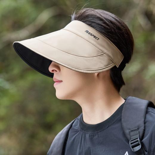 雀说 大檐空顶防晒帽男户外运动遮阳防紫外线帽子4038 商品图3