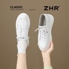 ZHR则则皮面两穿厚底小白鞋女2025春秋新款超软通勤休闲鞋真皮鞋 商品缩略图1