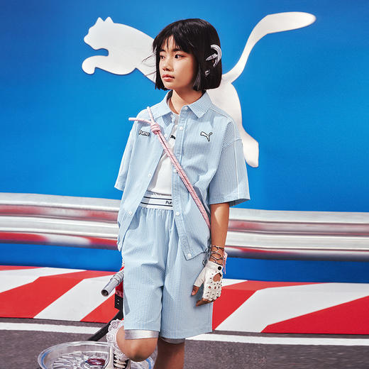PUMA彪马童装2026夏季新款儿童女童短袖套装清爽舒适时尚 商品图2