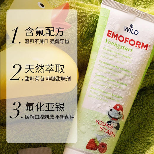 wild怀尔德瑞士进口牙膏成人牙膏光泽提亮护龈含氟 商品图4