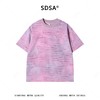 26T129SDSA男装2026新款高贵轻奢时尚扎染虚线印花设计圆领短袖T恤百搭 商品缩略图1