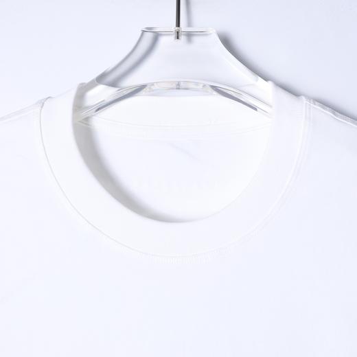 SDSA男装2026新款高贵轻奢美式立体珠子字母圆领短袖T恤百搭宽松 商品图5