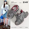 【增5.5cm】ZHR则则高校风厚底老爹鞋女2025春秋显脚小运动休闲鞋 商品缩略图6