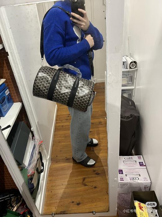 一店d 重磅❗️𝐆𝐨𝐲𝐚𝐫𝐝 𝐁𝐚𝐫𝐫𝐞𝐥𝟒𝟎旅行包🧳 这款40尺寸的桶包戈雅自带慵懒松弛，不大不小刚刚好，除了短途旅行日常背也不违和 商品图13